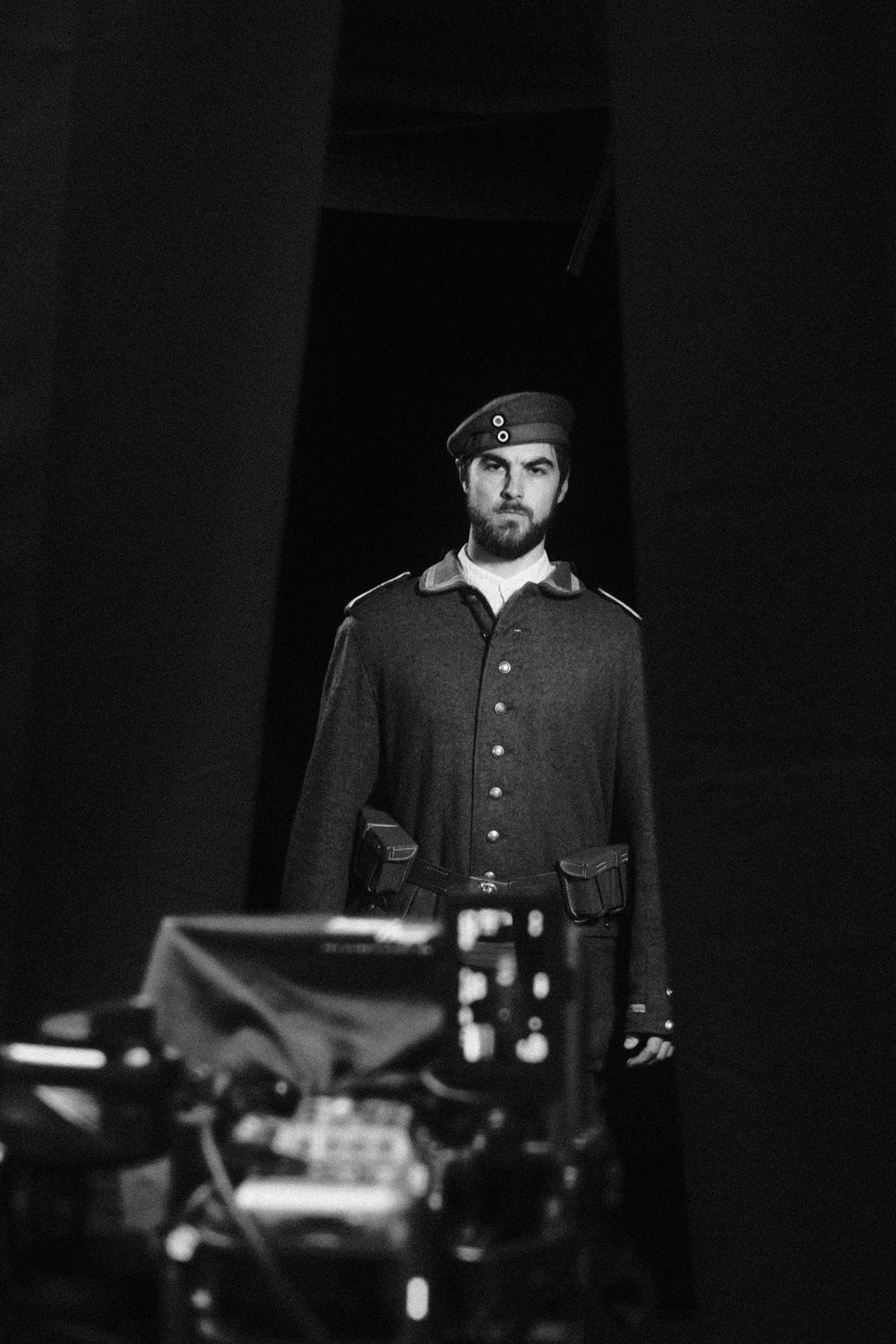 Behind the scenes from the film shoot