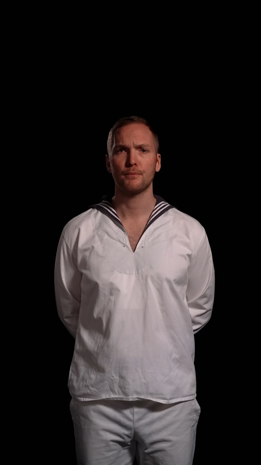 One of the fourteen actors on screen