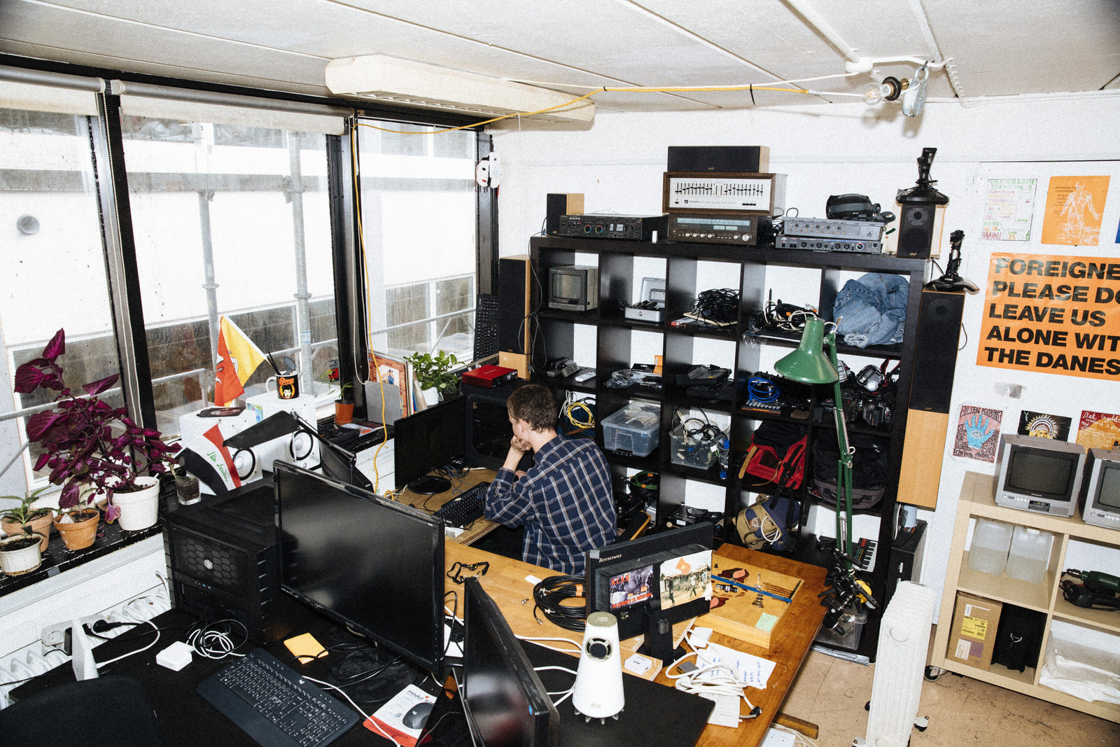 Creative planning in the studio